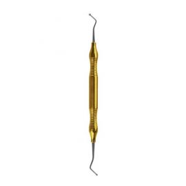 Nástroj na opracovanie výplní Guľa/Guľa gold rukoväť Ø 2,4 mm / Ø 2,8 mm GGG2428