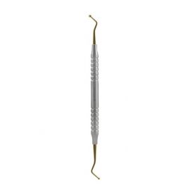 Guľa/Guľa TiN s povlakom z nitridu titánu drážkovaná rukoväť Ø 1,8 mm / Ø 2,4 mm GGD1824T