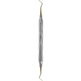 Guľa/Guľa TiN s povlakom z nitridu titánu ergonomická rukoväť Ø 0,8 mm / Ø 1,3 mm GGE0813T