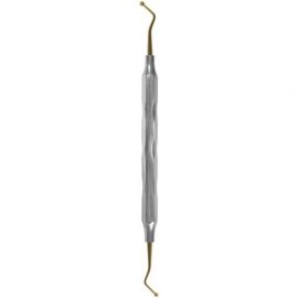 Guľa/Guľa TiN s povlakom z nitridu titánu ergonomická rukoväť Ø 2,4 mm / Ø 2,8 mm GGE2428T