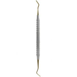 Lopatka/Guľa TiN s povlakom z nitridu titánu drážkovaná rukoväť 1,6 mm / Ø 1,3 mm LGD1613T