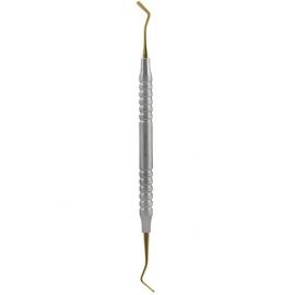 Lopatka/Guľa TiN s povlakom z nitridu titánu drážkovaná rukoväť 2,2 mm / Ø 1,3 mm LGD2213T
