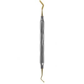 Lopatka/Guľa TiN s povlakom z nitridu titánu ergonomická rukoväť 2,6 mm / Ø 2,4 mm LGE2624T