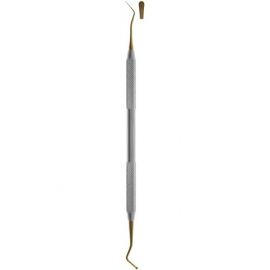 Lopatka/Guľa TiN s povlakom z nitridu titánu štandardná rukoväť 2,2 mm / Ø 1,8 mm