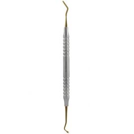 Lopatka/Kužeľ TiN s povlakom z nitridu titánu drážkovaná rukoväť 1,6 mm / Ø 2,5 mm LKD1625T