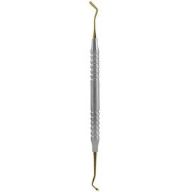 Lopatka/Kužeľ TiN s povlakom z nitridu titánu drážkovaná rukoväť 2,2 mm / Ø 2,5 mm LKD2225T
