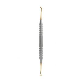 Lopatka/Lopatka TiN s povlakom z nitridu titánu drážkovaná rukoväť 1,3 mm LLD1313T