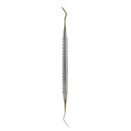 Lopatka/Lopatka TiN s povlakom z nitridu titánu drážkovaná rukoväť 1,6 mm LLD1616T