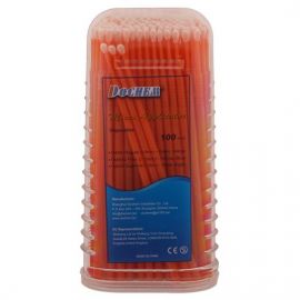 Mikroaplikátorové kefy 100ks oranžové 2.0mm