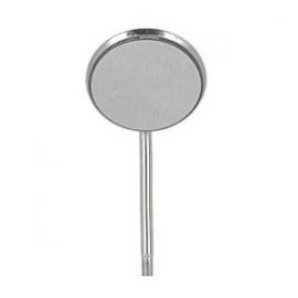 Zrkadielko ploché predné rhodium rozmer 4 (22mm) 