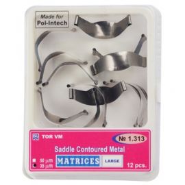 Sedlové matrice 12ks veľké 0,035mm