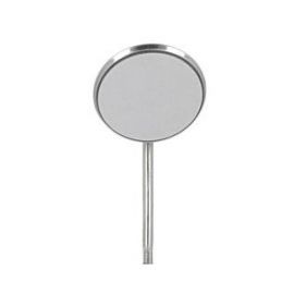 Zrkadielko ploché predné rhodium rozmer 5 (24mm)