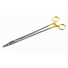 Wangensteen rovný chirurgický držiak ihly 28cm na stehy gold