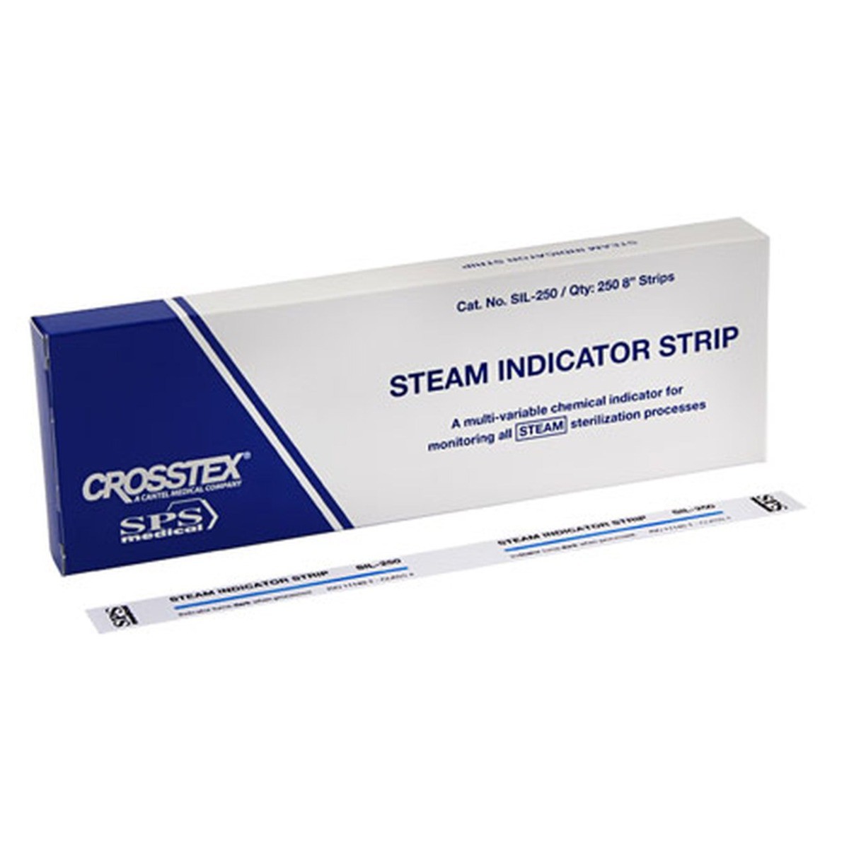 test sterilizácie pary sps 2x250ks steam indicator strip medicorp.sk