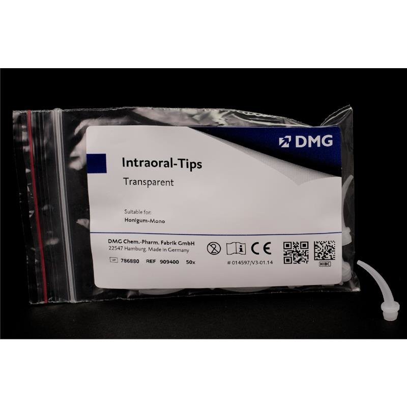 intraorálne tipy Intraoral Tips DMG transparent 50ks medicorp.sk