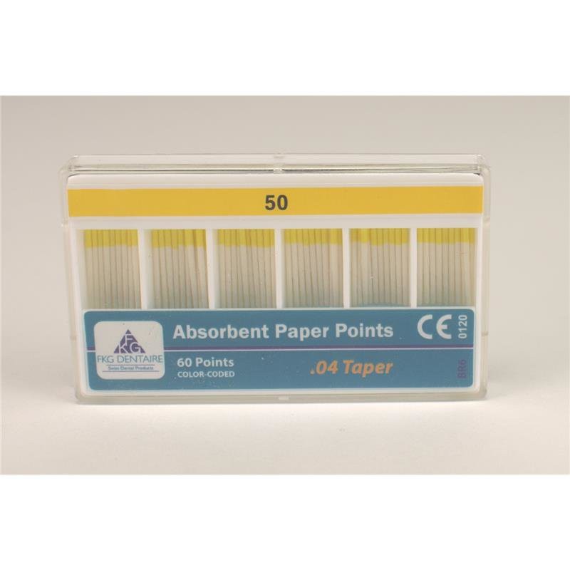 papierové tipy FKG Paper Points 04/50 60ks medicorp.sk